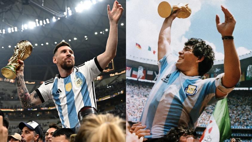 ¿Maradona o Messi? Encuesta nacional definió cuál es el mejor futbolista para los argentinos