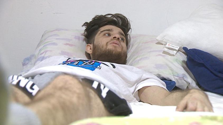[VIDEO] Joven busca rehabilitación: Quedó parapléjico tras defender a mujeres de un asalto