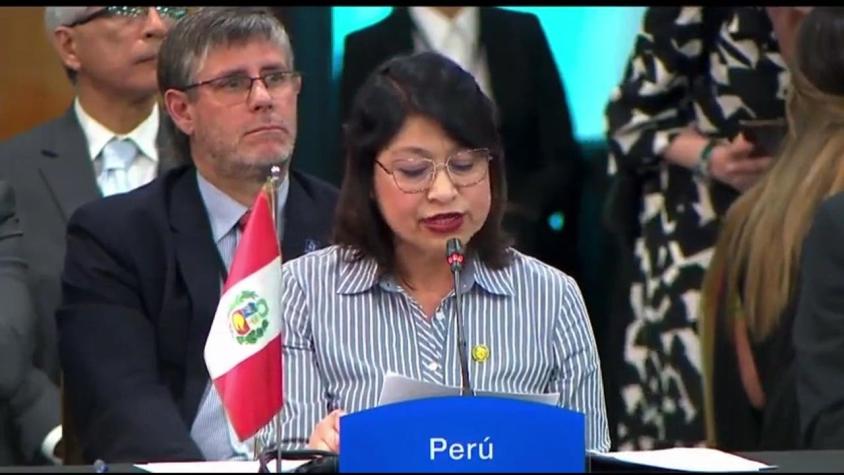 [VIDEO] Perú reclama trato "irrespetuoso" del Presidente Boric a Boluarte