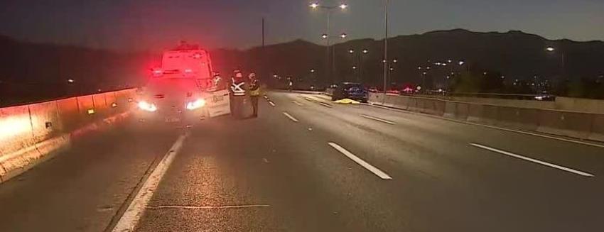 Un muerto deja accidente de tránsito en Costanera Norte