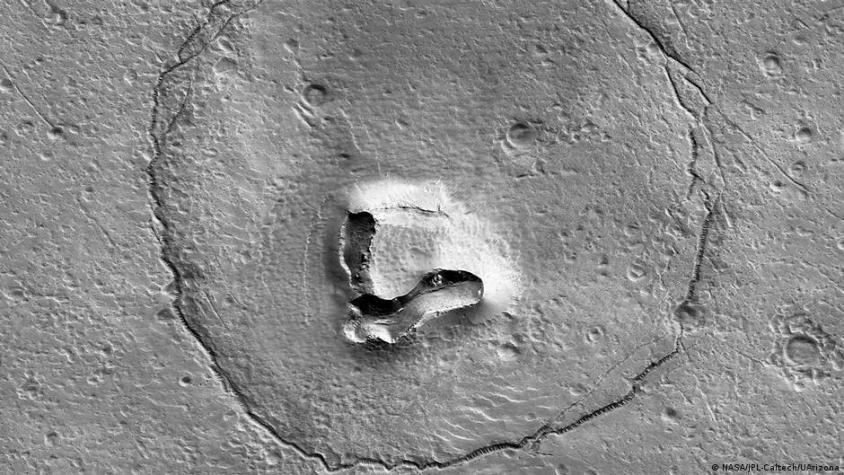 Astrónomos de la NASA acaban de descubrir un "oso" en Marte