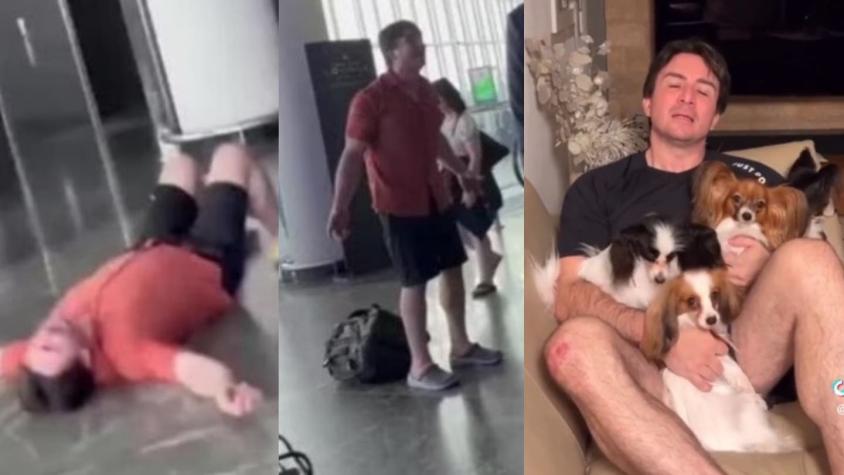 [VIDEO] Final feliz: Hombre se reencontró con sus perros luego que aerolínea los perdiera