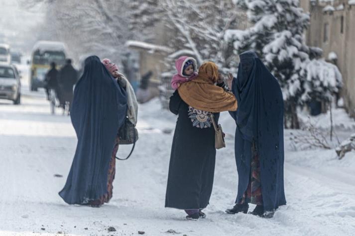 Ola de frío en Afganistán deja 166 muertos: Temperaturas llegan a menos de -30 ºC