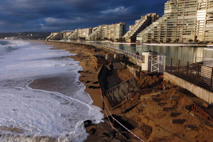 Estas son las playas chilenas que podrían desaparecer producto del cambio climático