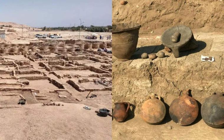 Increíble: hallan una completa ciudad romana escondida bajo la arena en Egipto