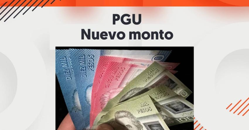 PGU tiene nuevo monto: desde febrero sobrepasa los $200 mil mensuales