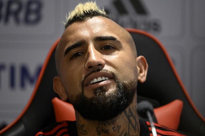 La disculpa de Vidal tras momento de furia en Flamengo: "Sé que a veces mi temperamento me gana"