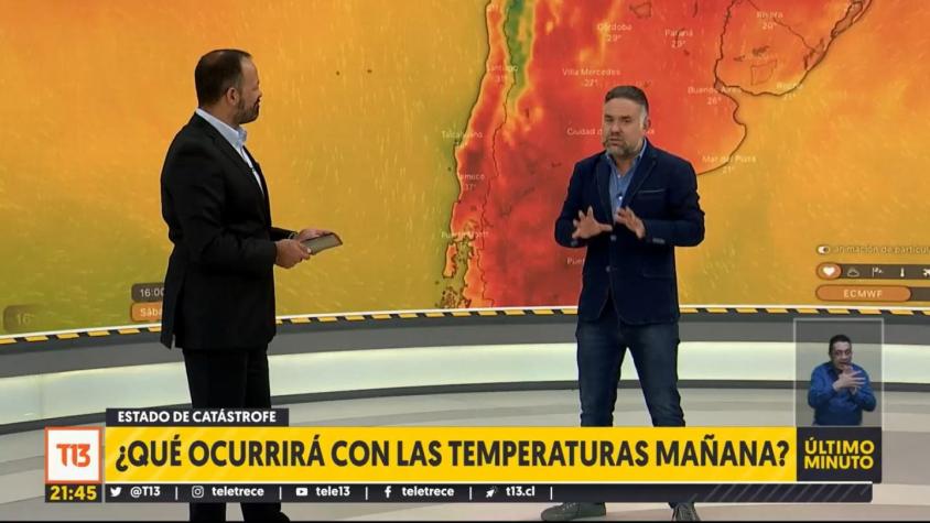 [VIDEO] Incendios en la zona centro sur: ¿Qué pasará con las temperaturas este sábado?