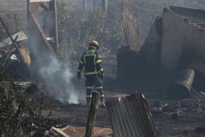Delegado presidencial confirma la primera víctima fatal producto de los incendios en Ñuble