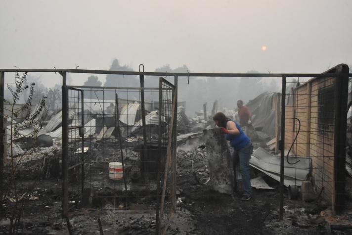 Adulto mayor muere en incendio en Purén: Es el segundo fallecido de la comuna