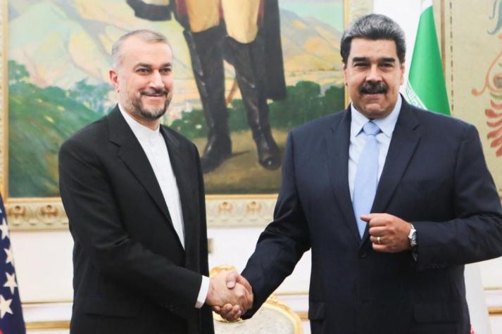 Maduro y canciller iraní discuten sobre "defensa" ante "presiones externas"
