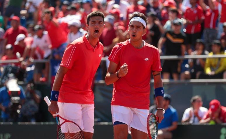 Copa Davis: Tabilo y Barrios se imponen en el dobles y Chile aventaja a Kazajistán