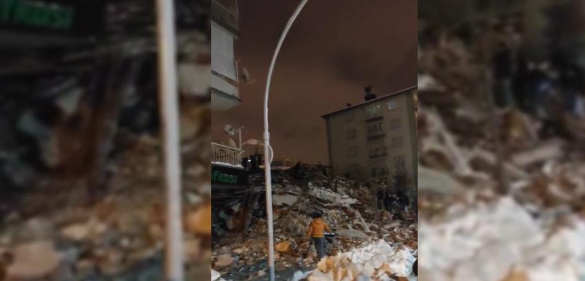 [VIDEOS] Los impactantes registros que dejó el terremoto 7,8 en Turquía