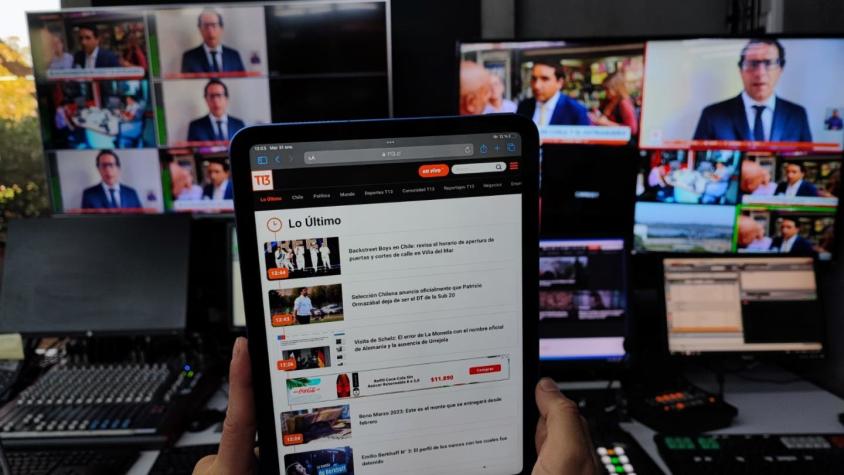 T13.cl fue el sitio de noticias de canales de TV más visto por los chilenos en 2022