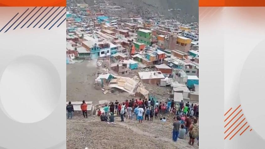 [VIDEO] Tragedia en Arequipa por aluviones: 40 muertos y 20 desaparecidos