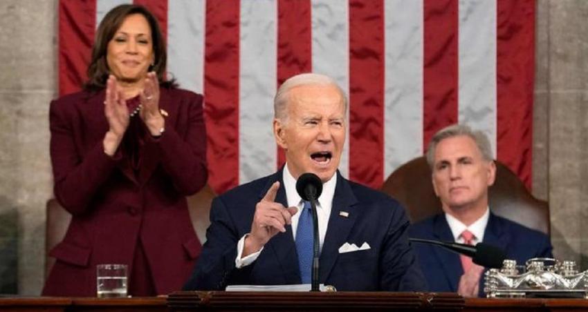 Biden se refiere a China y a Ucrania en discurso conciliador ante el Congreso