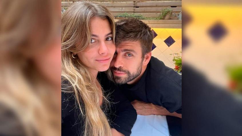 Critican a Piqué por burlesca reacción luego de que Clara Chía se golpeara con letrero