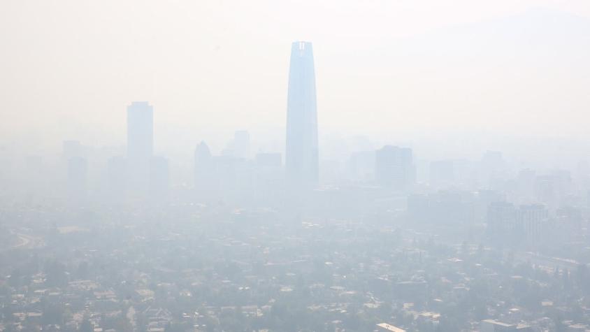 Norma internacional sitúa a Santiago como la cuarta ciudad más contaminada en todo el planeta