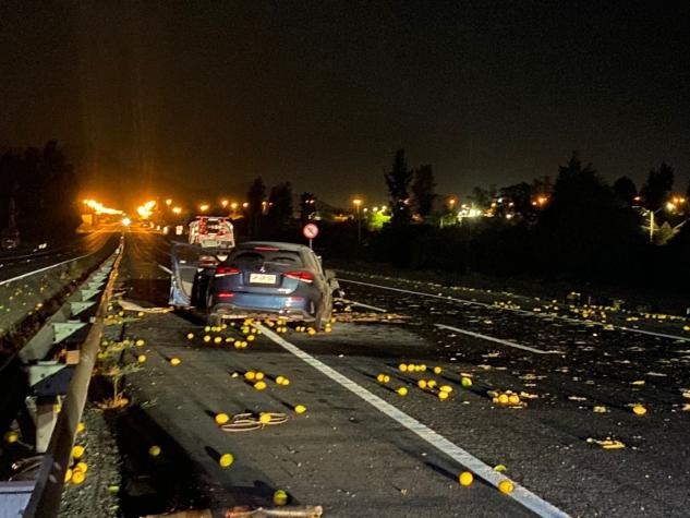 Mujer muere tras accidente vehicular en Buin