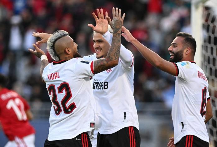 Flamengo, con Vidal de titular, venció al Al Ahly y terminó tercero en el Mundial de Clubes