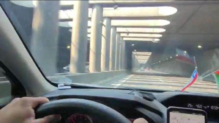 [VIDEO] Tragaluces en autopista dificulta visión de conductores