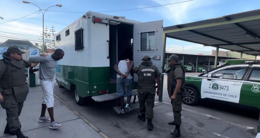 [VIDEO] Carabineros detiene a cuatro hombres por el delito del secuestro en Alto Hospicio