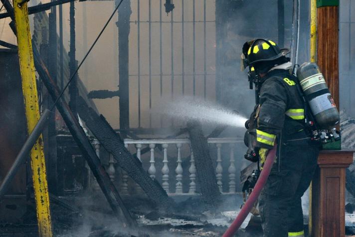 Niño de 8 años murió en incendio de casa en Iquique