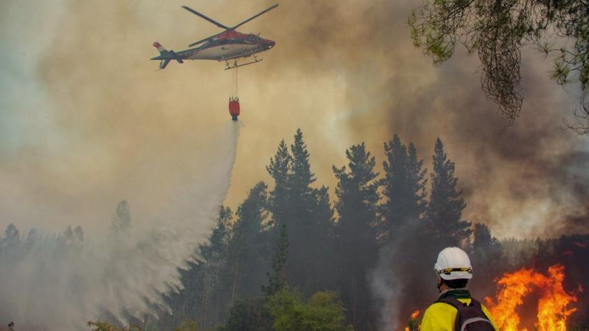 Incendios forestales: Gobierno se querella contra persona que no dejó sacar agua de piscina