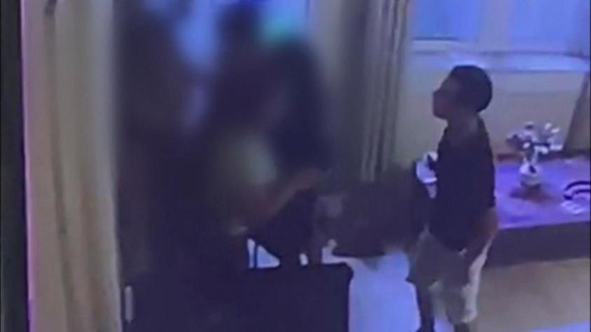[VIDEO] PDI investiga robo con secuestro en hotel ilegal del centro de Santiago