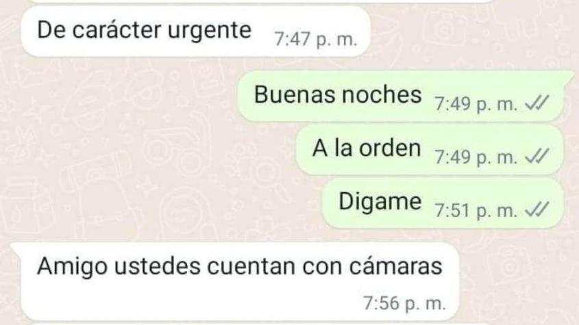 Cliente pide a un restaurante revisar las cámaras de seguridad para ver si su pareja le fue infiel