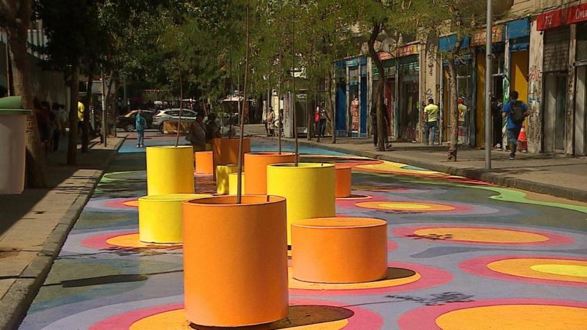 [VIDEO] Paseo Bandera se extiende hasta San Pablo: Más de 8 mil m² de intervención artística