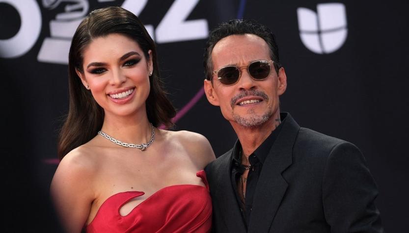 A dos semanas de su boda: Marc Anthony y Nadia Ferreira anuncian con tierna foto que serán padres