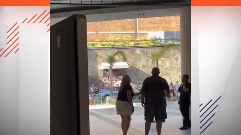 [VIDEO] Delincuencia instalada afuera de mall viñamarino: Banda de menores atacó a turistas