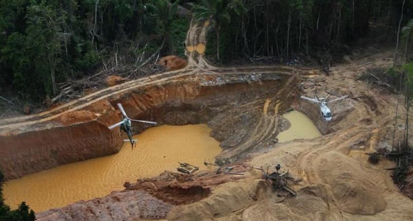 Brasil lanza operación contra la minería en región conflictiva de la Amazonía