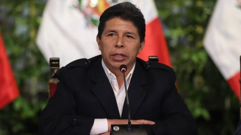 Congreso peruano aprueba acusar a expresidente Castillo por corrupción