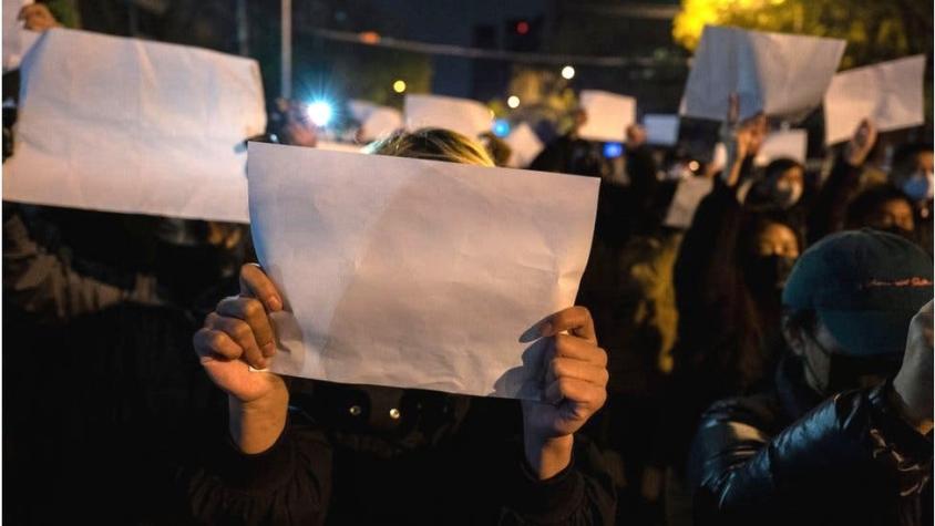 Los manifestantes anti covid en China que han desaparecido