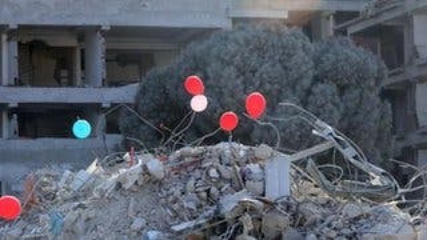 El emotivo homenaje a los niños muertos por los terremotos de Turquía y Siria