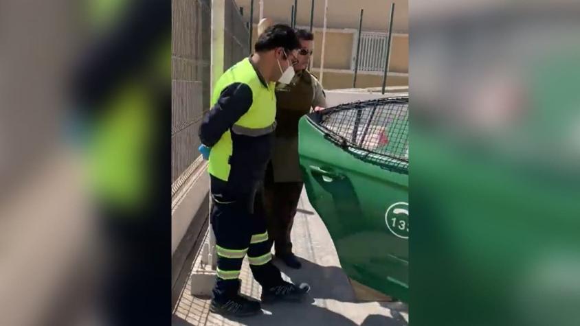 Carabineros detuvo a chofer de ambulancia porque se habría estacionado mal en medio de emergencia