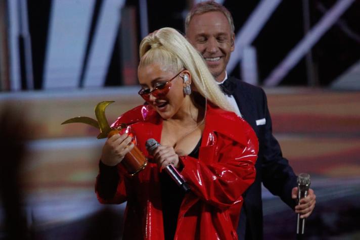 "Te quiero Chile": El mensaje de Christina Aguilera tras su paso por Viña 2023