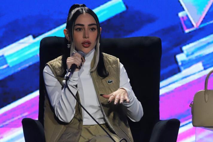 "Nunca lo pude saludar": La vez que Nicki Nicole lloró en entrevista al recordar muerte de un fan "Nunca lo pude saludar": La vez que Nicki Nicole lloró en entrevista al recordar muerte de un fan