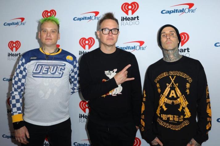 ¿Se bajan de Lollapalooza?: Reportan que Blink-182 no vendría a Chile