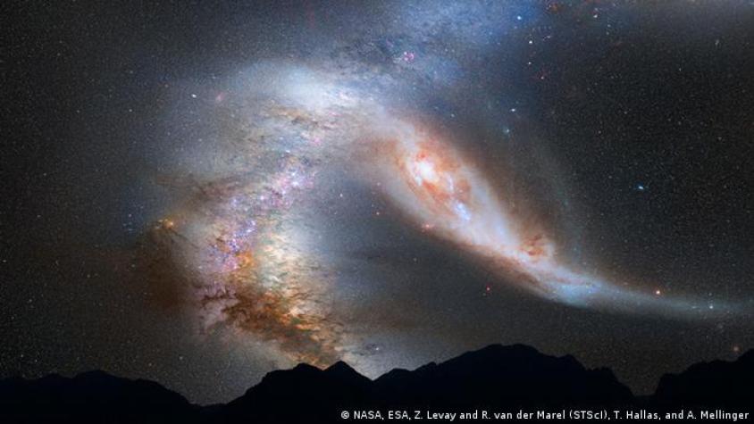 Astrónomos descubren migración de casi 8 millones de estrellas hacia la galaxia Andrómeda