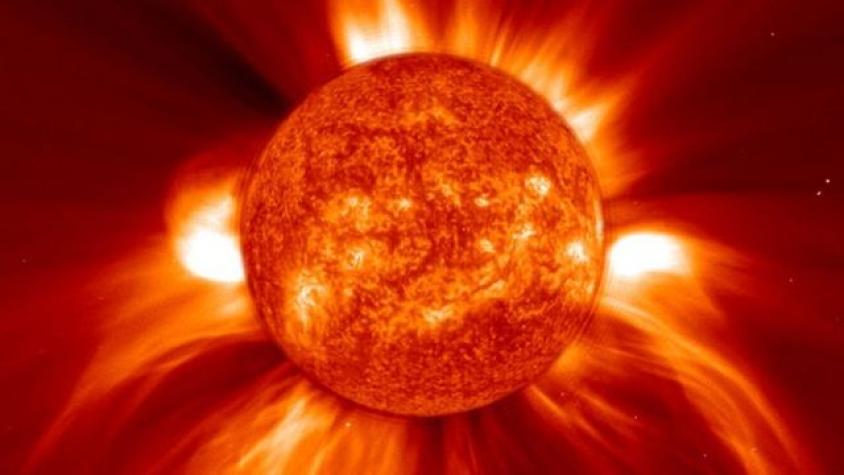 Durante el Día del Amor: tormenta solar impactaría a nuestro planeta producto de una explosión solar