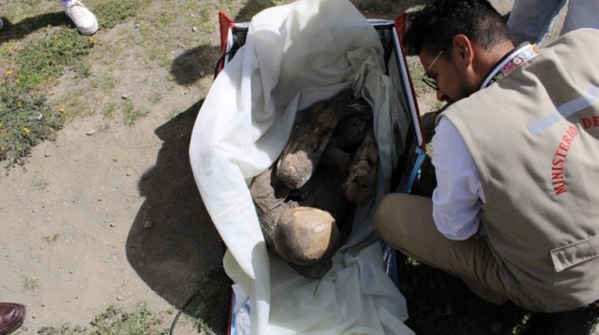 Hallan momia al interior de una mochila de delivery en Perú