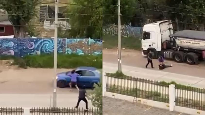 [VIDEO] Captan detención ciudadana en La Serena: delincuente intentó huir en un auto