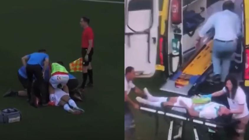 [VIDEO] Minutos de tensión: Futbolista se desploma en pleno partido del tras sufrir "muerte súbita"