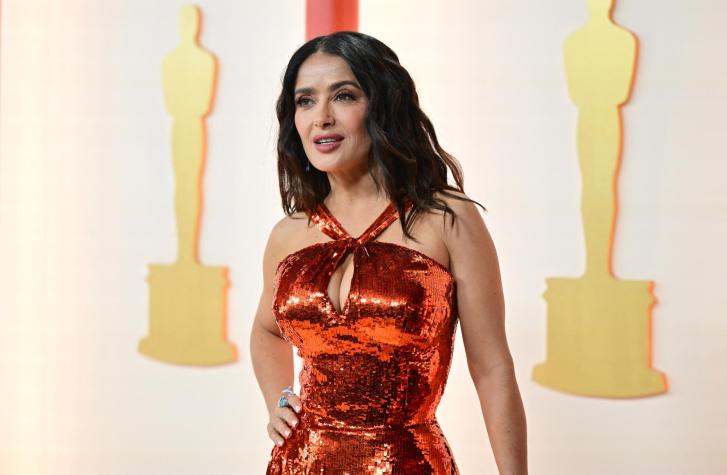 Salma Hayek comparte inédito recuerdo junto a Pedro Pascal en los Premios Oscar