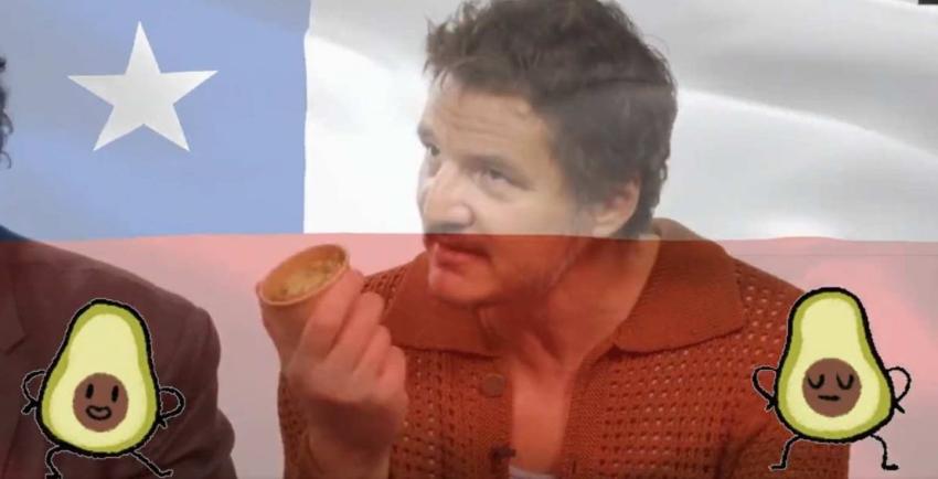 "¡Es palta!": Pedro Pascal enamoró a los chilenos en video viral y se llenó de memes