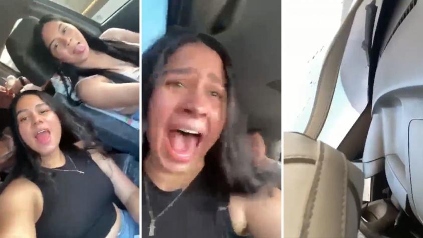[VIDEO] Jóvenes captan accidente de tránsito que sufrieron por grabarse mientras manejaban