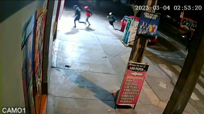[VIDEO] Violento asalto y golpiza a dueño de botillería en Arica